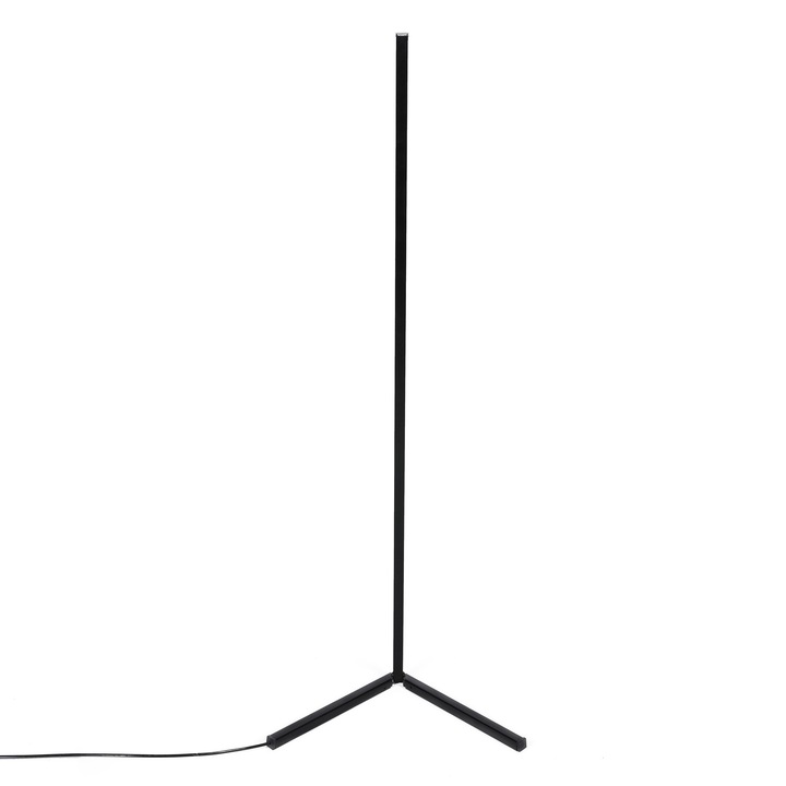 Állólámpa, Opviq, 120 cm, fekete, 12,4 W