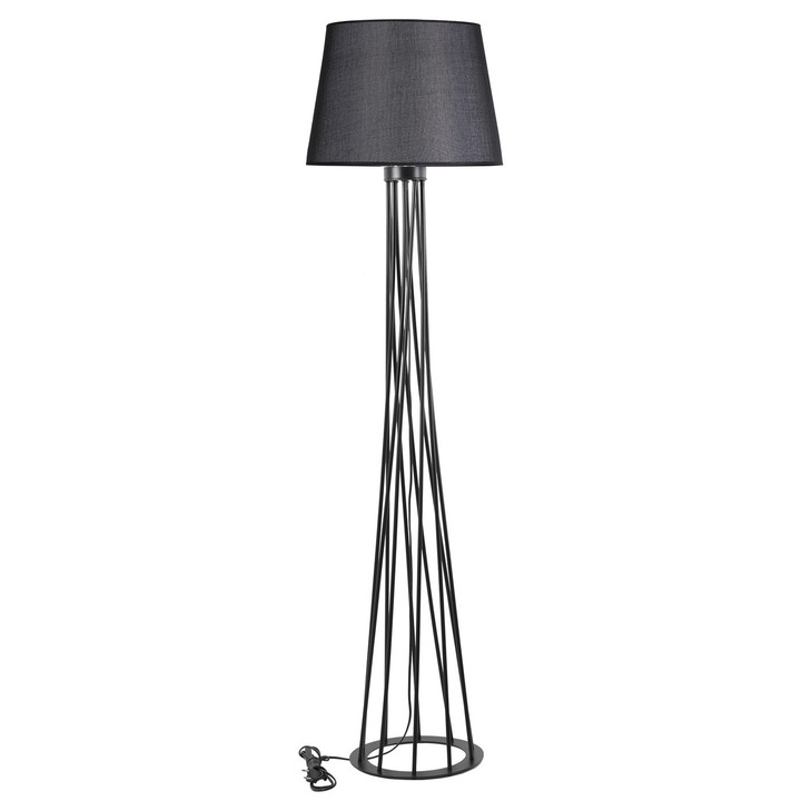 Lampadar, Opviq 5552, metal, 30x160cm, abajur 45x30cm, E27, 60W
