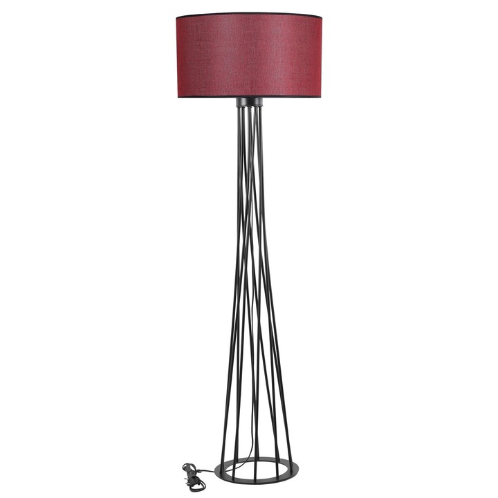 Lampadar, Opviq 5550, metal, 30x160cm, 45x30cm, E27, 60W