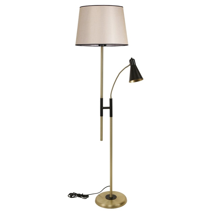 Lampadar, Opviq 5623, metal, crom, 30x165cm, soclu E27, max 60W