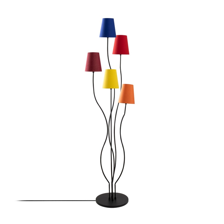 Lampadar, Opviq, 14cm diametru, 16cm inaltime, 44x44x160cm, cablu 200cm