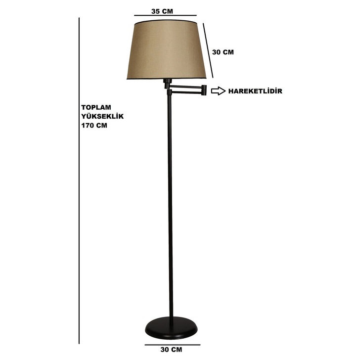 Opviq bézs fém csillár 170x45x30cm