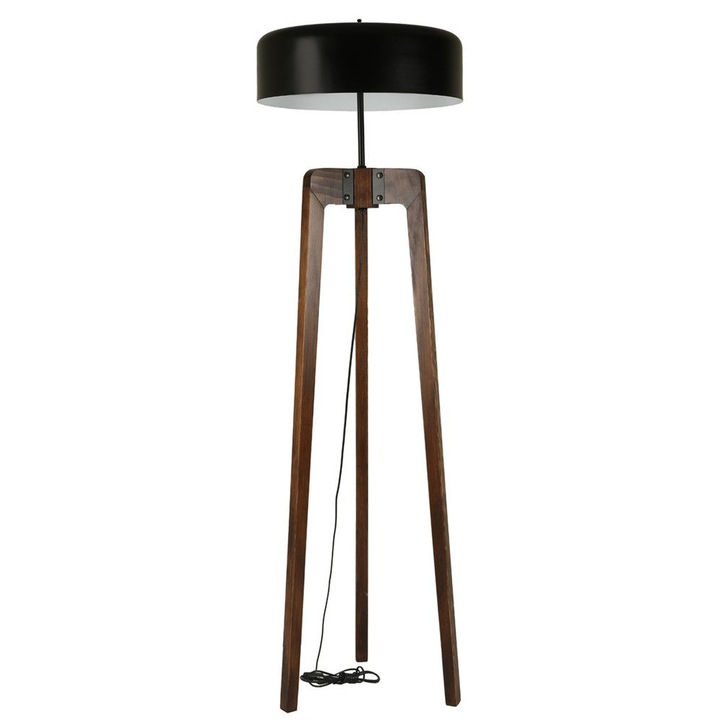 Állólámpa, Opviq, 170cm, fa, fém, E27, 42cm