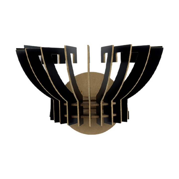 Fali lámpa, Opviq, 15x32x22cm, E27, max 60W