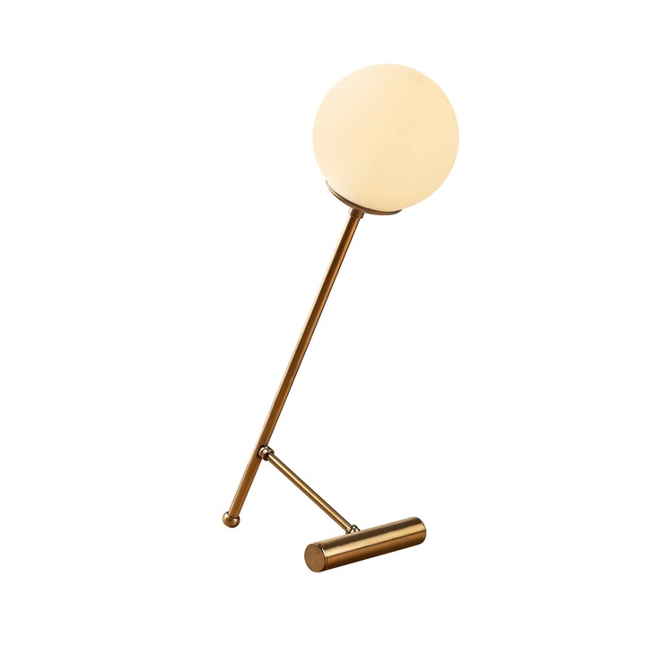 Veioza, Opviq, 30x30cm, 51cm inaltime, cablu 200cm, E27, 40W