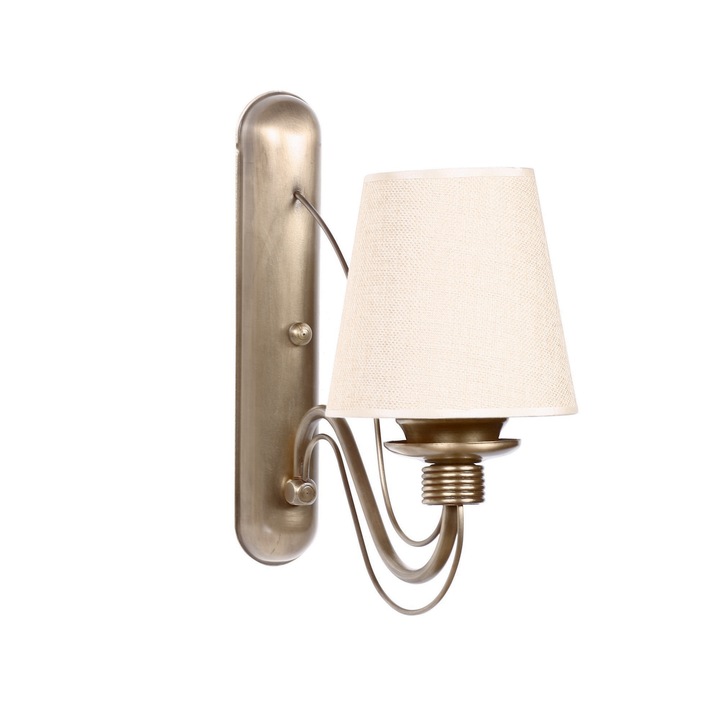 Метална стенна лампа Opviq 12x30x29см бяла