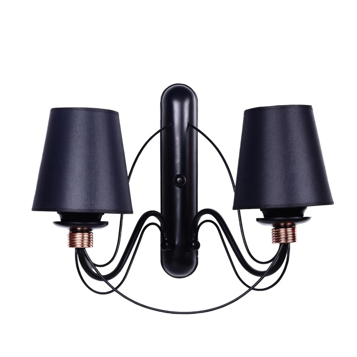 Стенна лампа Opviq, медна, метална, 44x35x29см, E14