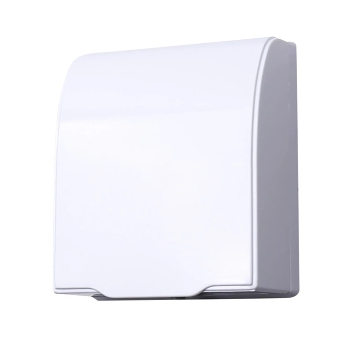 Cutie protectoare pentru intrerupator, YANYXR, tip 86, transparent, alb, 112x100x44mm