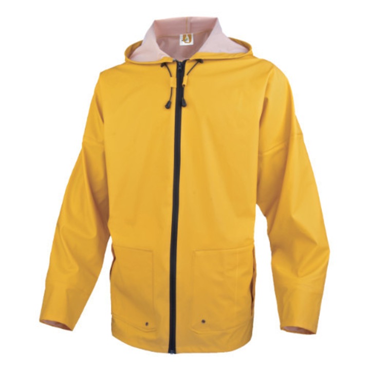 Jacheta de ploaie din PVC/PU, impermeabila si respirabila, 850VES, culoarea galben - Delta Plus M GALBEN