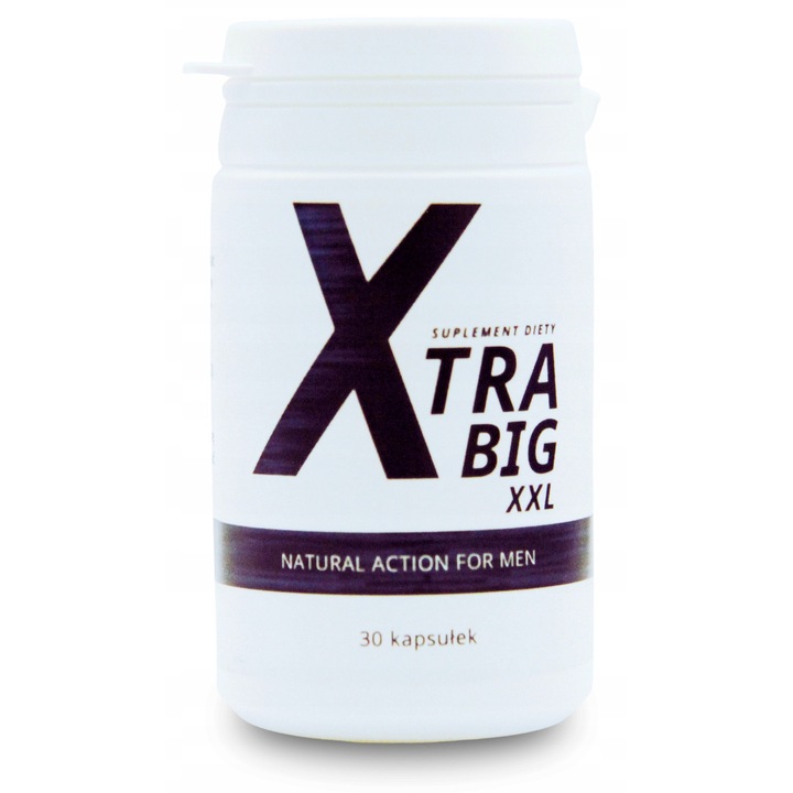 XtraBig XXL, 30 kapszula, NewGen Sales, az erekció erősítésére és fenntartására