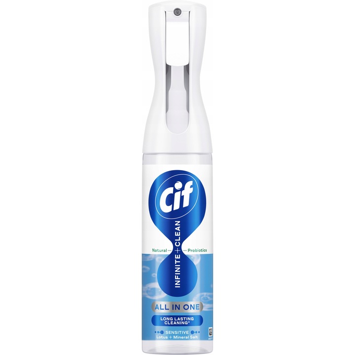 Cif Infinite Clean Sensitive Lotus + ásványi só tisztítóspray 280ml