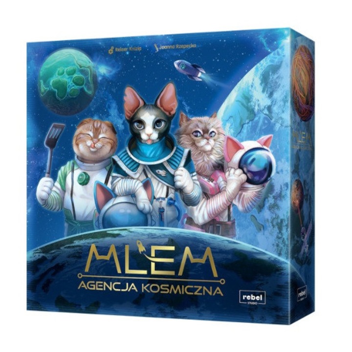 Настолна игра Rebel MLEM Agencja kosmiczna 18848, комплект