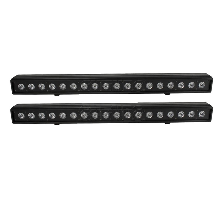 Proiector LED Wash Wall Floodlight 18x18W, 324W, set 2 buc, alb