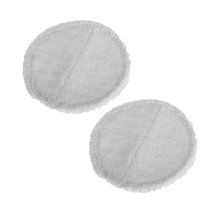 Set accesorii mop, AD 7052, 2 bucati, rotunde, material textil