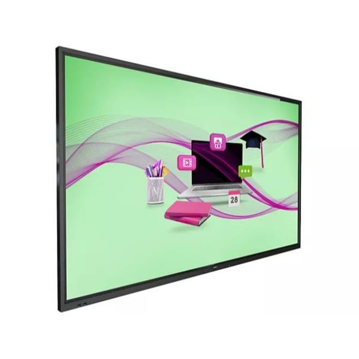 Monitor Videófal Philips 75BDL4152E 75", IPS, fehér