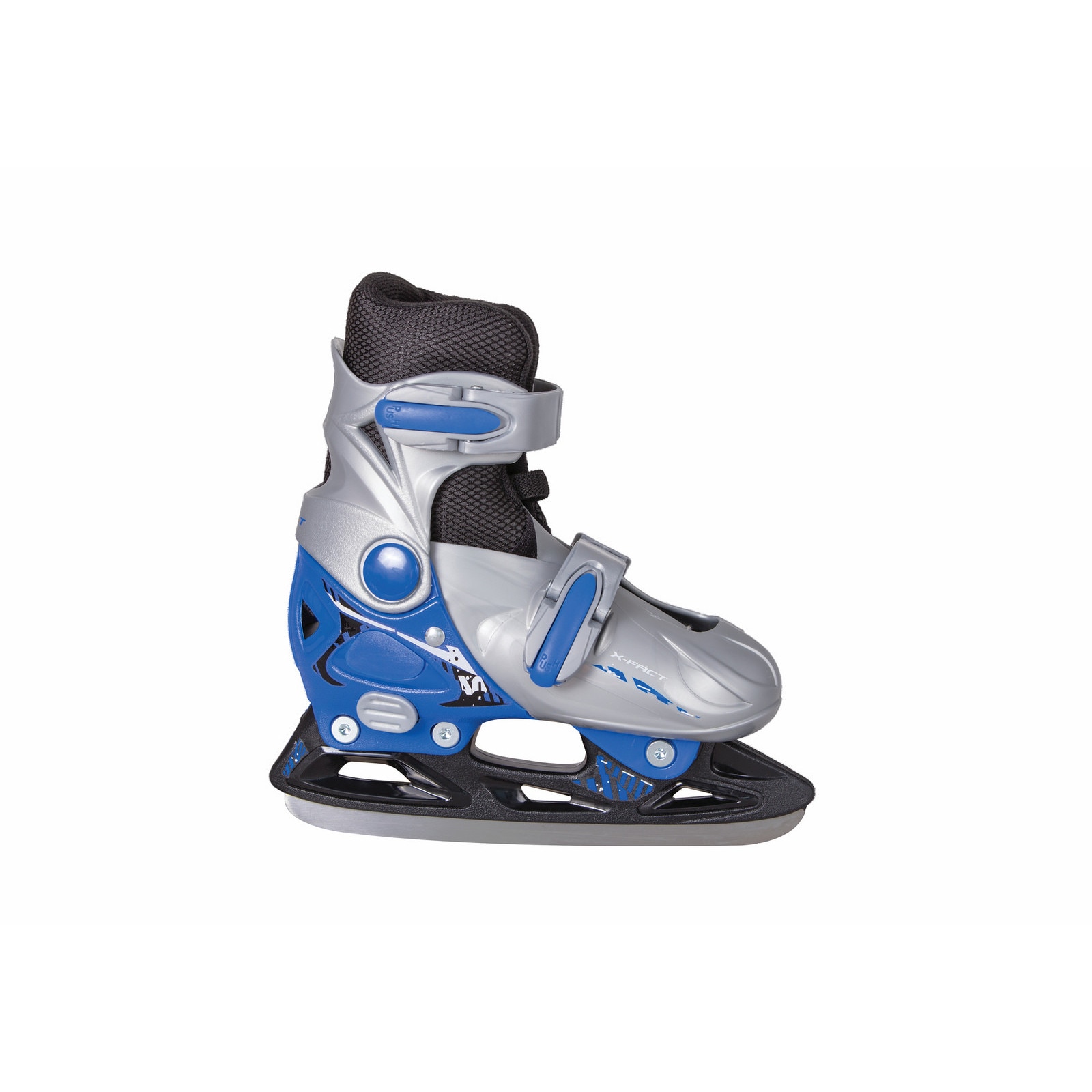 Patine reglabile X-Fact Magic Boy 2.0 pentru copii, albastru, 31-34