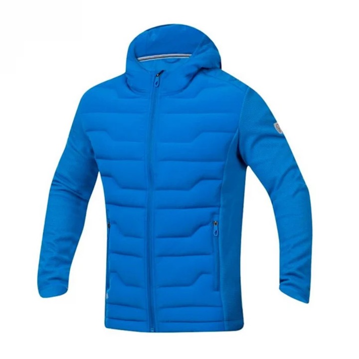 Jacheta de iarna cu gluga albastra, culoarea albastru, 88% nailon, 12% spandex, Ardon NYPAXX XXL ALBASTRU