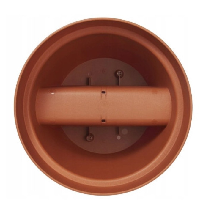 Ghiveci rotund pentru balcon, ParkSide, 28x25cm, teracota, capacitate 7L, rezistent la intemperii