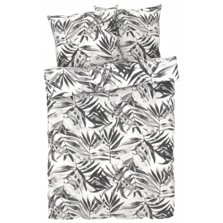 Ágyneműhuzat, 250x200cm, geometrikus minta, 50x80cm, többszínű, LIVARNO home