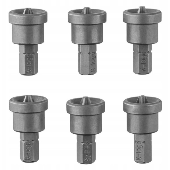 Set de biti pentru gips-carton ParkSide PTB 4 A1 25, 6 biti, 25 mm, otel