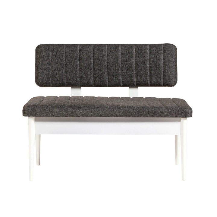 Banca, Woody Fashion, 110x46x85cm, 51cm inaltime sezut, material velur