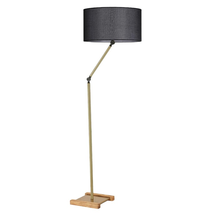 Állólámpa, Opviq 6572, fém, elektrosztatikus, 165cm, 40cm átmérő, E27, 25x25cm