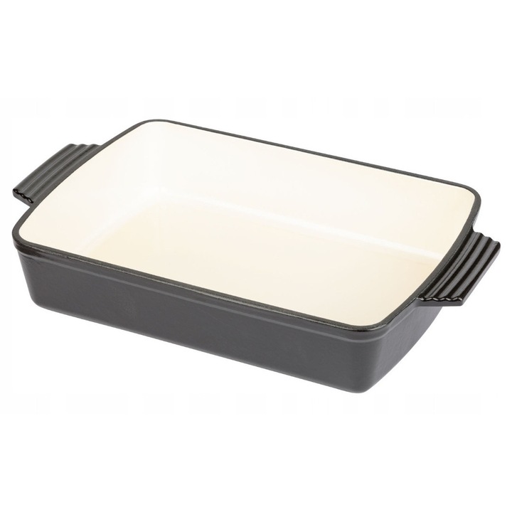 Tava de copt Ernesto, 32.2x22x6 cm, neagra