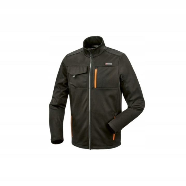 Jacheta de lucru ParkSide, softshell, negru-portocaliu, 48-50