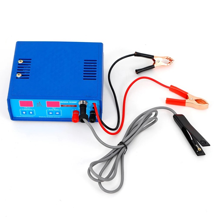 Invertor DC/AC, 3000 W, 900 V AC ajustabil, rezistent la apă, albastru, 155x130x60 cm