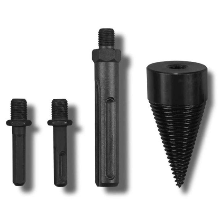 Set burghie pentru despicat lemn ParkSide, O 42 mm, lungime 68 mm, 4 buc.