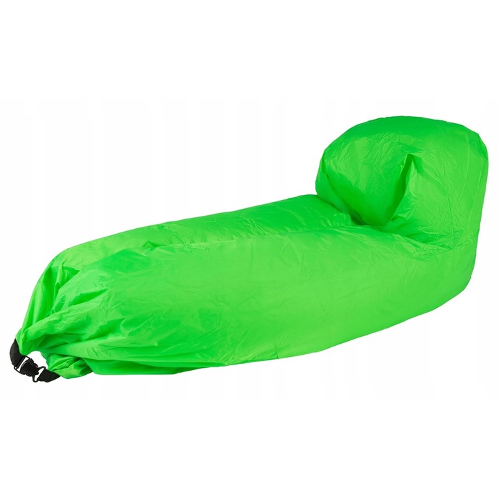 Felfújható kanapé, Livarno Home, Airlounge, zöld, 180x80x85cm, 200 kg teherbírás, szállítótáskával