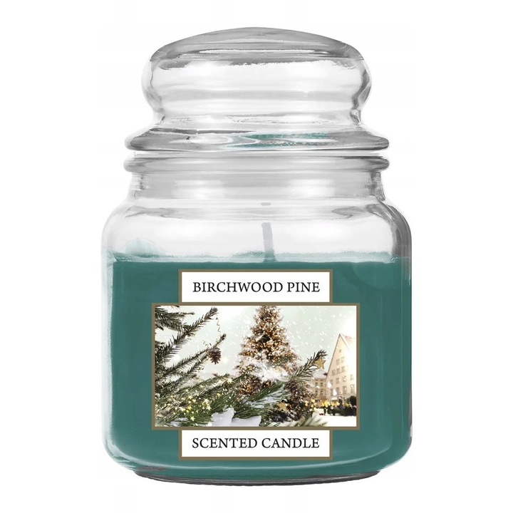 Свещ LIVARNO, Аромат Елха и Бор, 10x15см, в буркан