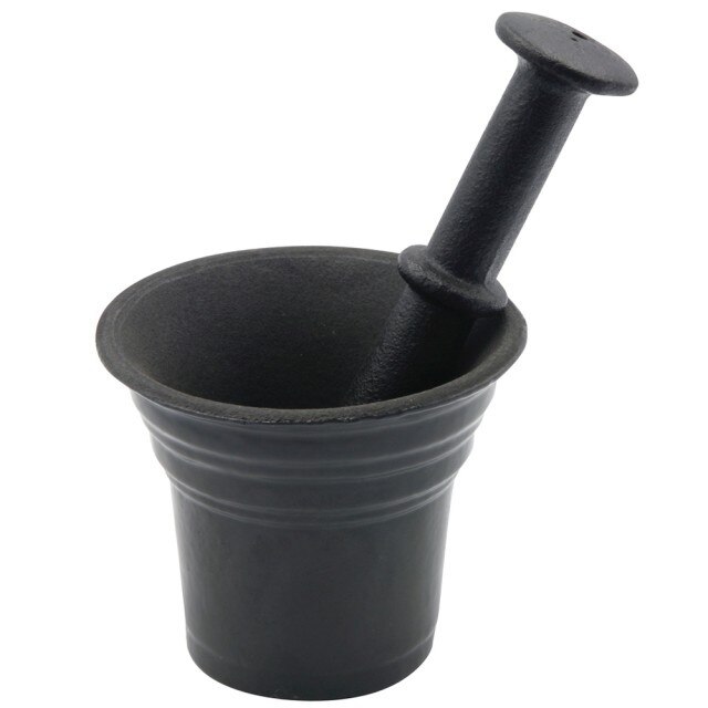 Mojar cu pistil KingHoff, material fonta, diametru 10.5 cm