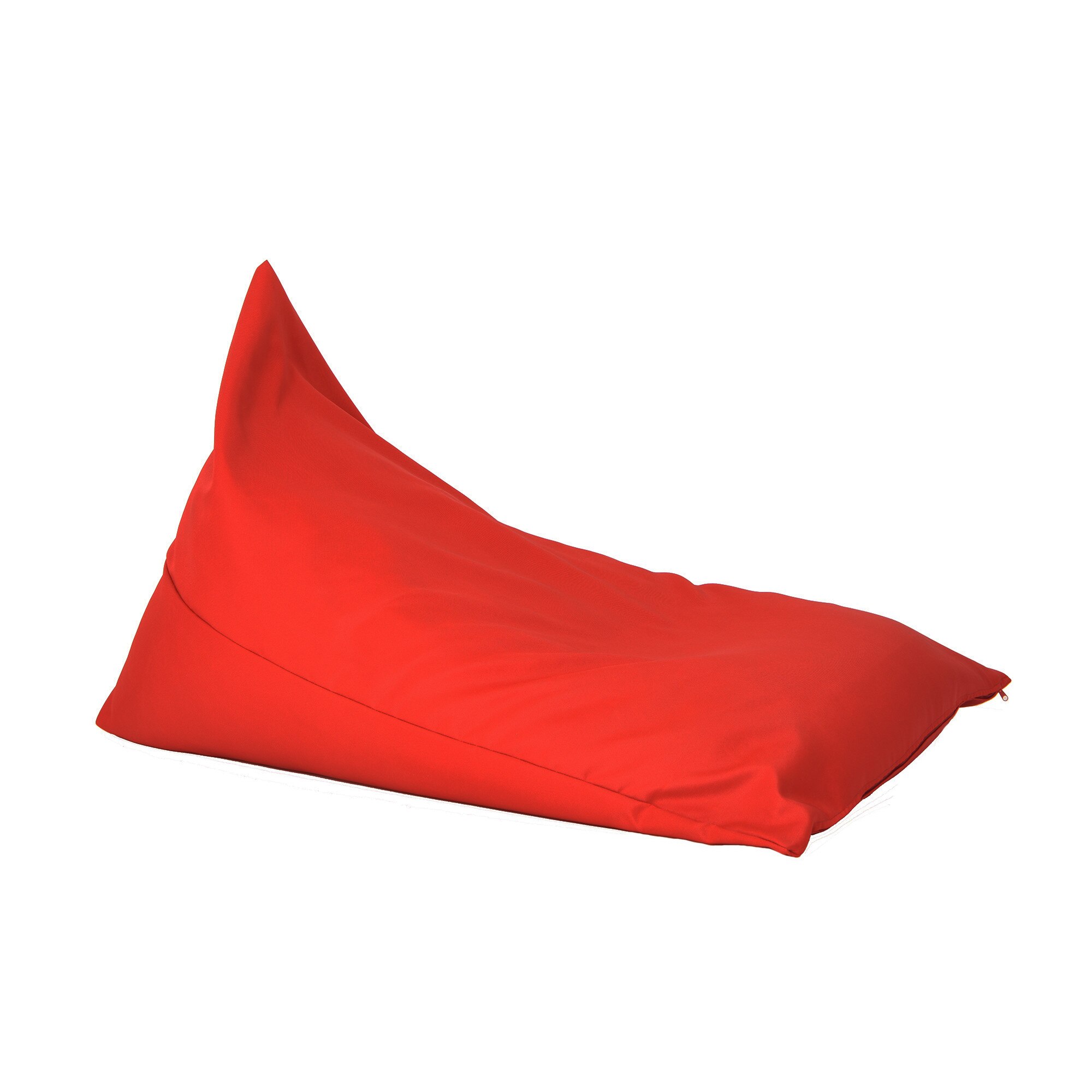 Fotoliu Mediu, Kudos - Panama Christmas Red , pretabil si la exterior, umplut cu perle polistiren, Fabricat in Romania