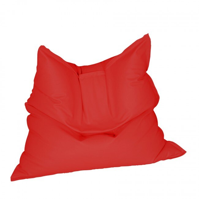 Fotoliu Mare, Magic Pillow - Panama Red , pretabil si la exterior, umplut cu perle polistiren, Fabricat in Romania