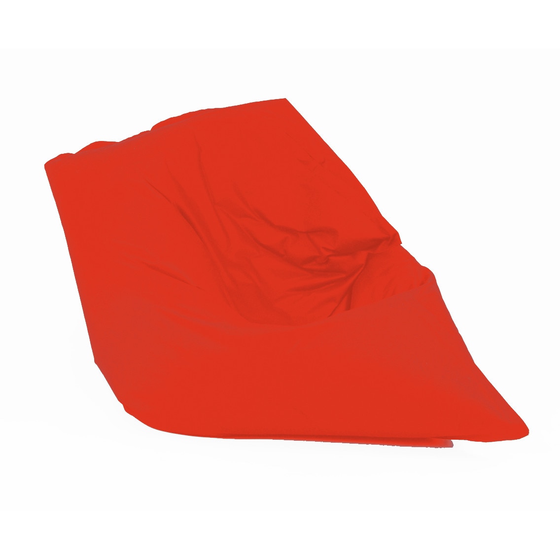 Fotoliu Mare, Magic Pillow - Neon Orange , pretabil si la exterior, umplut cu perle polistiren, Fabricat in Romania