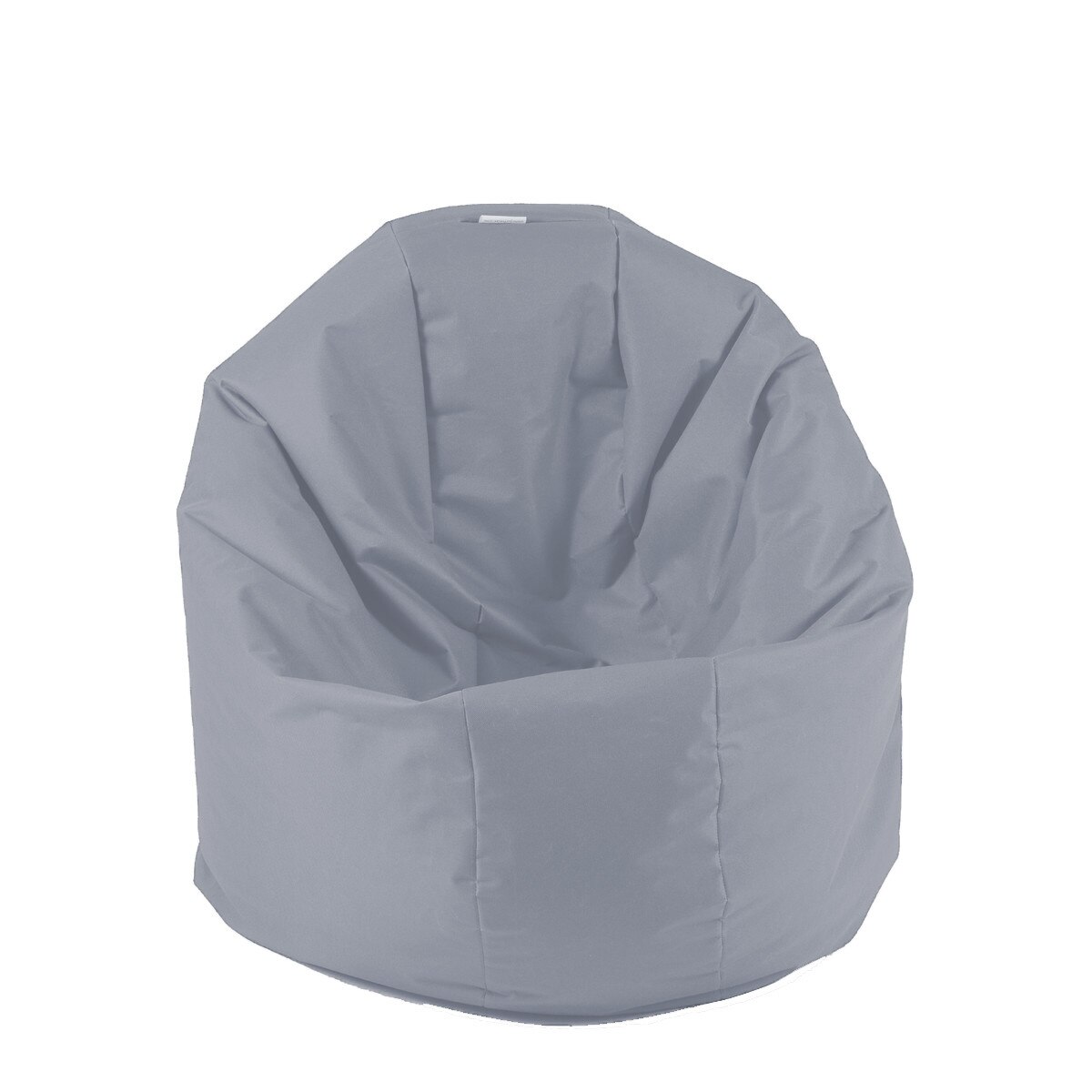 Fotoliu Mic, Relaxo - Panama Grey , pretabil si la exterior, umplut cu perle polistiren, Fabricat in Romania