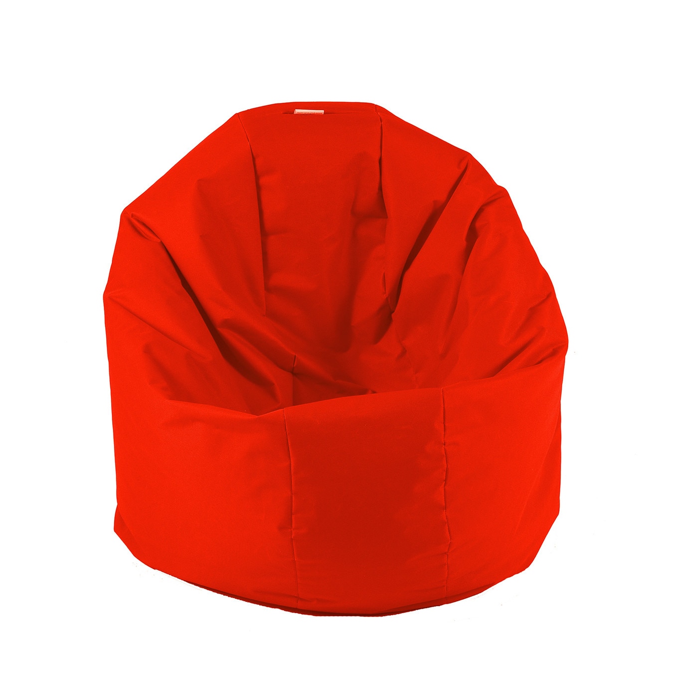 Fotoliu Mic, Relaxo - Orange Neon , pretabil si la exterior, umplut cu perle polistiren, Fabricat in Romania