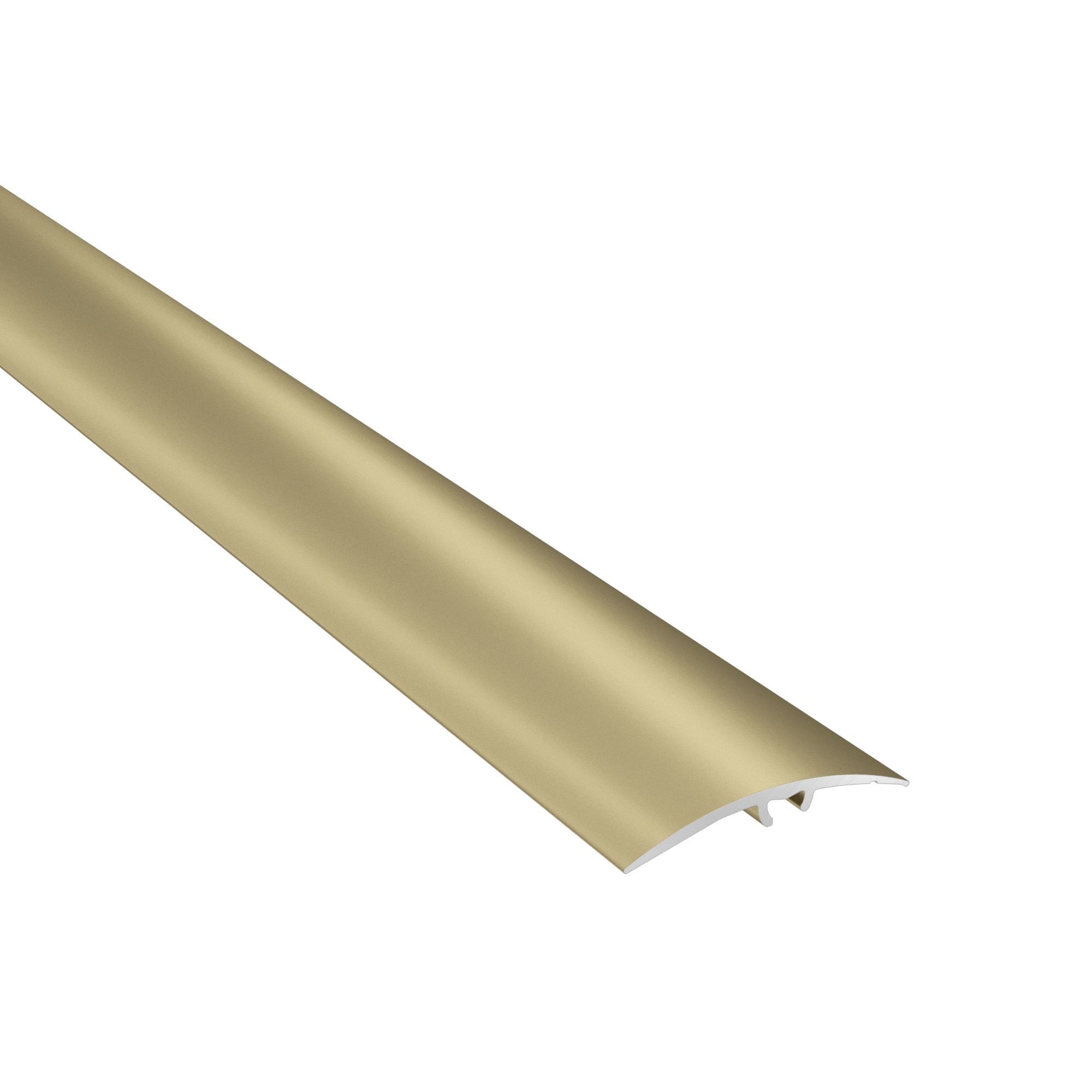 Profil trecere aluminiu,diferenta nivel,acelasi nivel,prindere ascunsa, Arbiton,SM2,93 cm,Auriu