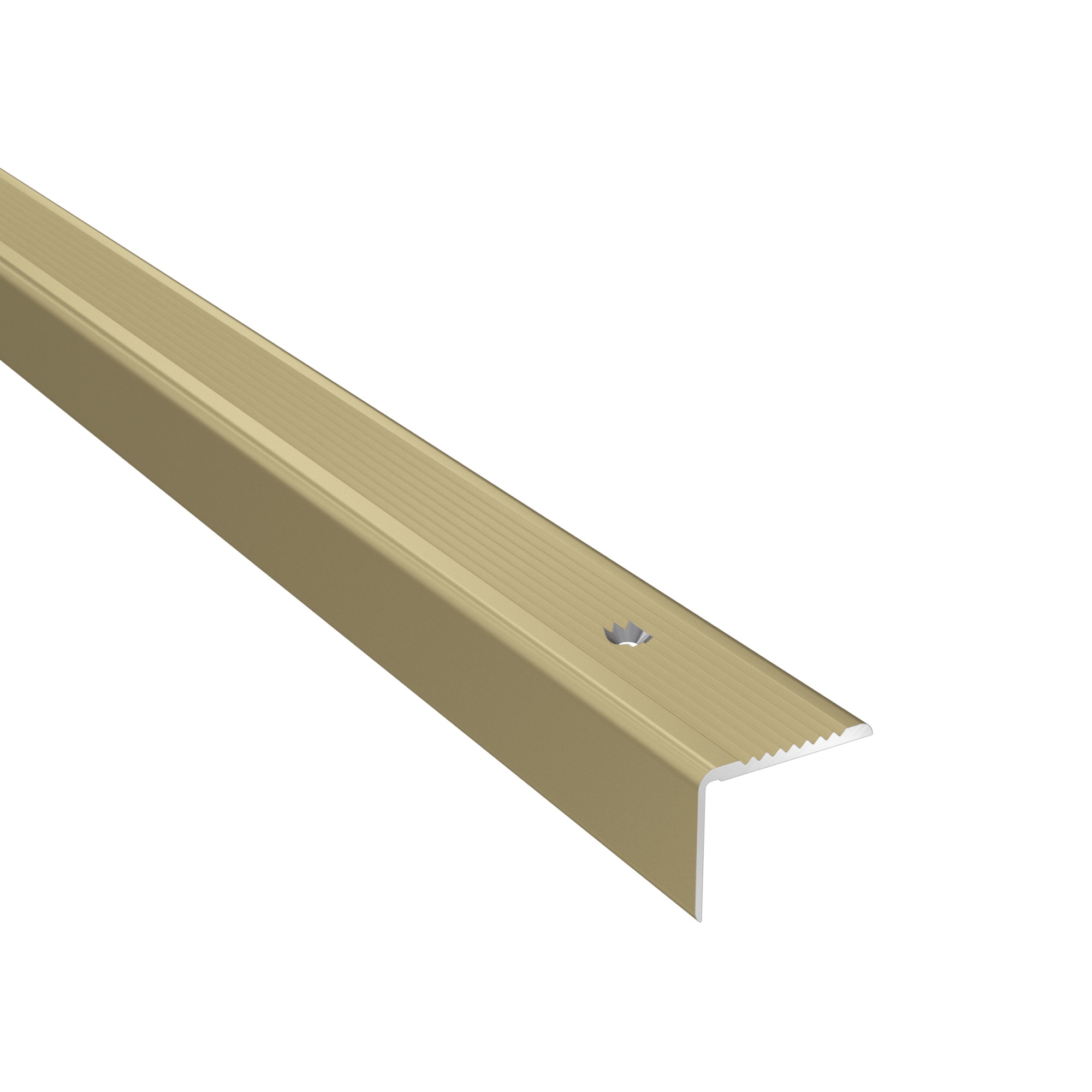 Profil aluminiu pentru treapta,Arbiton,PS2,120 cm,Auriu