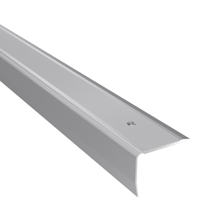 Profil aluminiu pentru treapta,Arbiton,PS8,120 cm,Argintiu