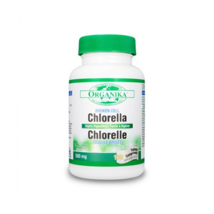 CHLORELLA 500 mg 100 tablete ORGANIKA