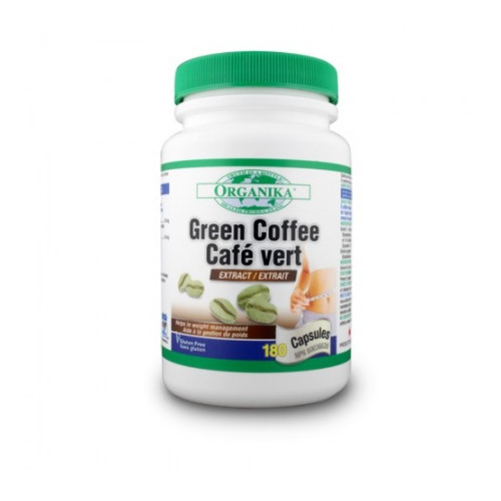 GREEN COFFEE extract cafea verde 180 capsule ORGANIKA