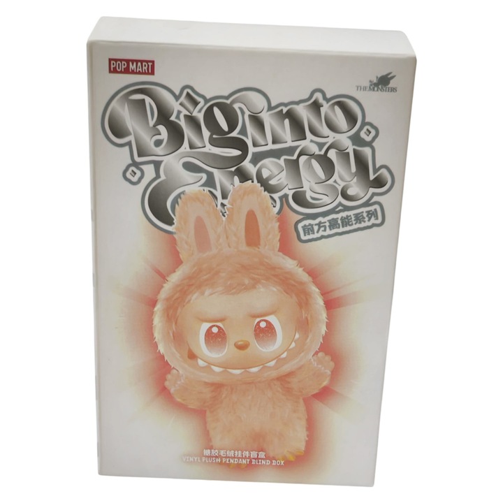 Плюшена играчка, Лабубу, мистериозна кутия, серия THE MONSTERS BIG INTO ENERGY