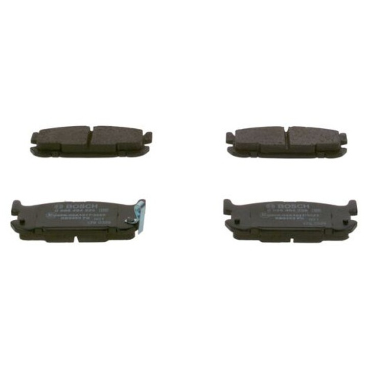 Bosch fékbetét készlet 0 986 494 226, redukált metál, 102,3x42,7x13,2mm