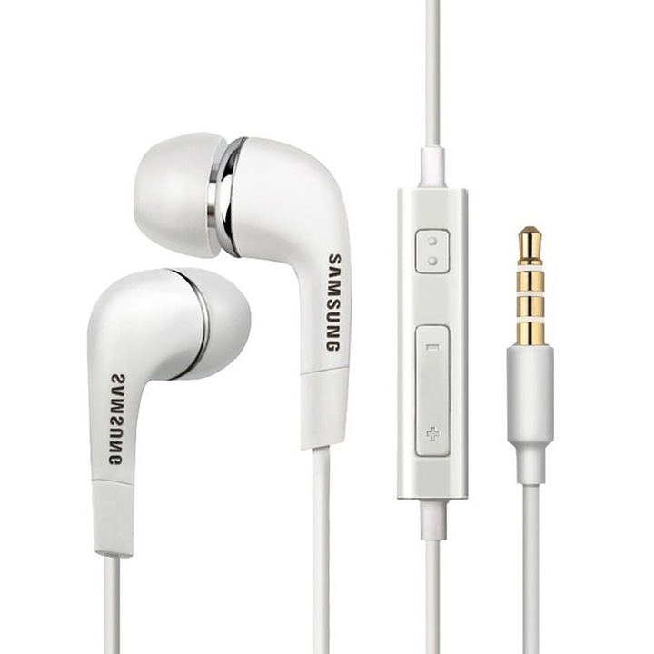 Casti cu fir Samsung EHS64AVFWE, alb, Hi-Fi, 3.5mm, 1.2m