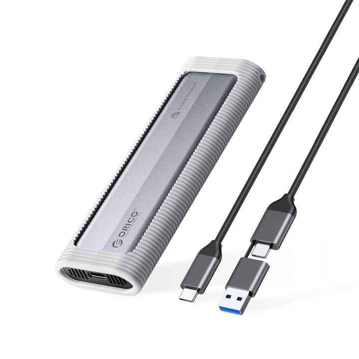 Carcasa Orico AXM2-G2-V1, 10Gbps, gri, 137x45.8x17.8mm