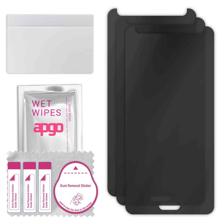 APGO защитно стъкло за Oukitel K8000 – хибридно стъкло, пълно лепило, гъвкаво стъкло