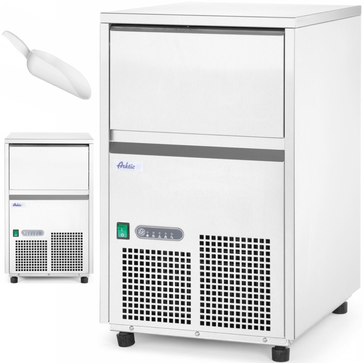 Masina de gheata Arktic, 22kg/24h, inox