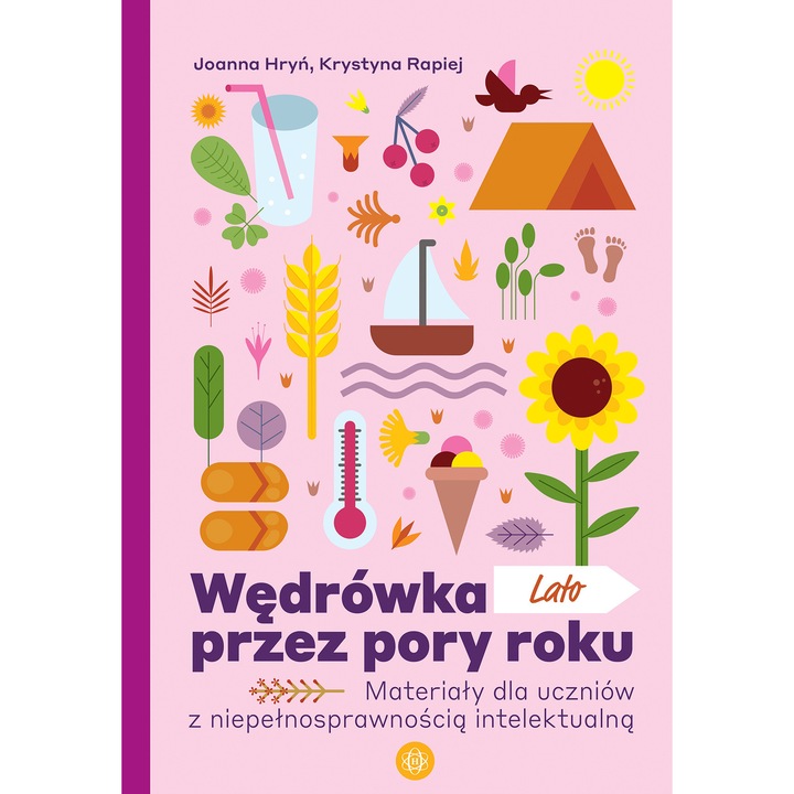 Poveste pentru copii, HARMONIA, Wedrowka przez pory roku, set 4 carti, multicolor